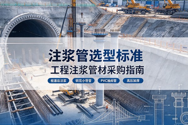 姜堰注浆管选型标准