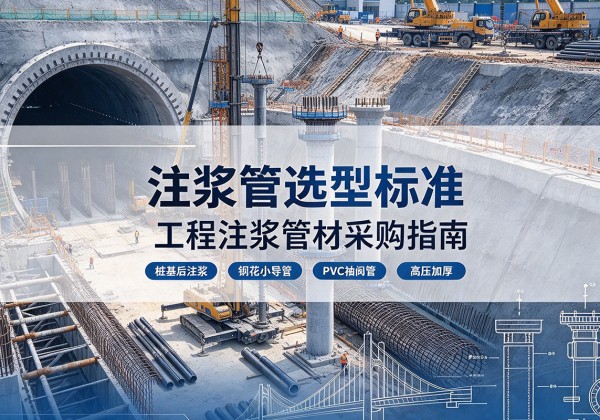 姜堰注浆管选型标准
